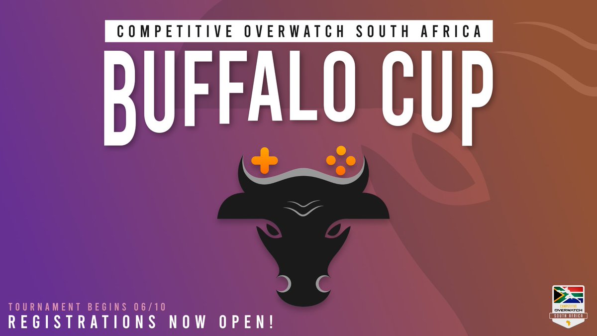Don’t forget that we are hosting our very own cup this September! Don’t forget to sign up your teams! 😎 

🏆  The COWSA Buffalo Cup 
📝  Sign up start: Now 
       Sign up end: 04/09/2021
📆  Tournament Starts: 06/09/2021
🎮  Group Stages (4 weeks) to bracket stage (4 weeks)