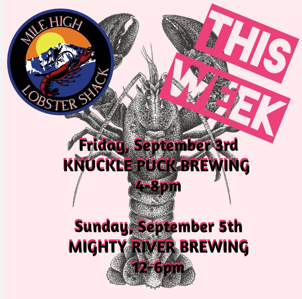 Here is where you can catch us this week! 
#lobsterrolltime #coloradofood #foodcart #northerncolorado