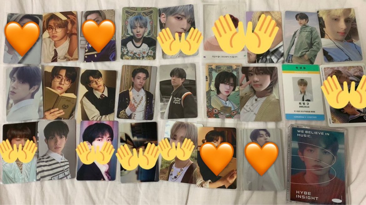 C7Dwj's tweet photo. @torihiki_kim_ はじめまして！
こちらの中から交換可能な物御座いますでしょうか？
当方4枚目のハートマーク付いているもの求めております。 https://t.co/CkIUkYZRog