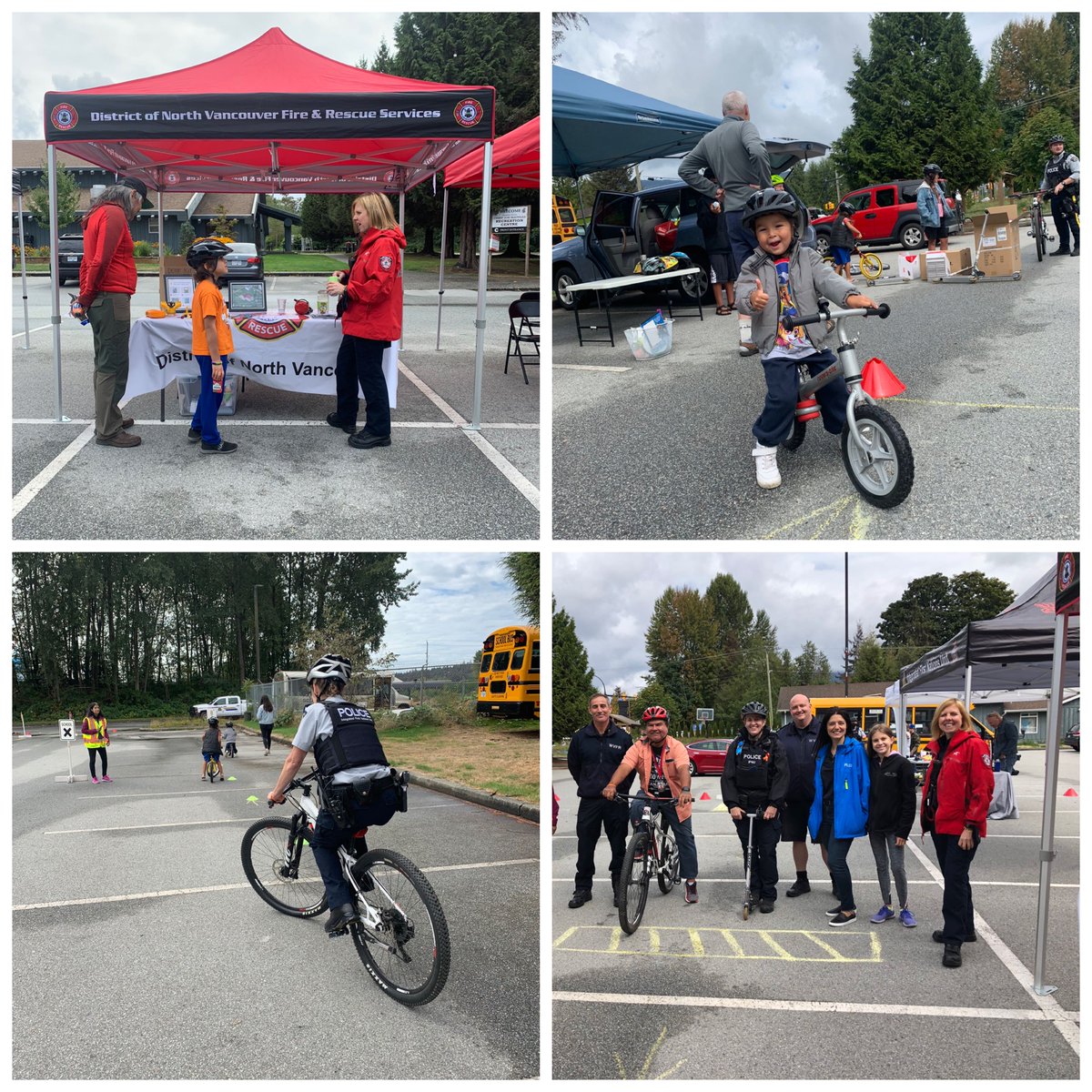 Thank you to @SquamishNation for inviting us to the ICBC/ RCMP Bike Safety Rodeo! We had a great time 😊 #DNVFRS #NorthVan #roadsafetylou #NVAnRCMP #canadasafetycsc