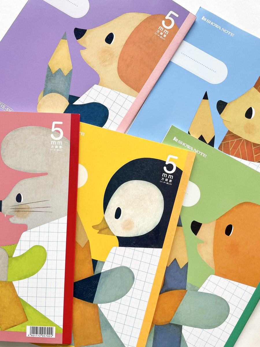 KirokuStudio's tweet photo. #notebook #doublecover #japan #illustration #Japanese #paper #study #Students #learning #animals 

https://t.co/PwRKnxzlpW https://t.co/7eL0n66UvS