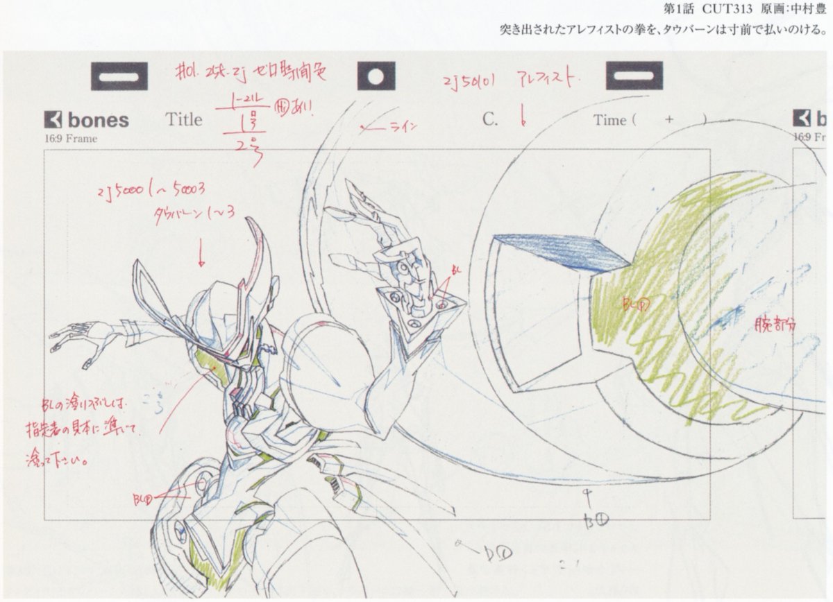 En un panel en el que participaron Toshiyuki Inoue (井上俊之) y Takeshi Honda (本田雄), hablaron sobre la animación de Yutaka Nakamura (中村豊).
Inoue considera que sus propias habilidades y las de Nakamura no difieren demasiado, pero destaca su ingenio para crear movimiento. 
