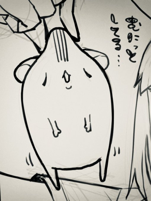 今描いてるかわいい小玉先輩見て… 