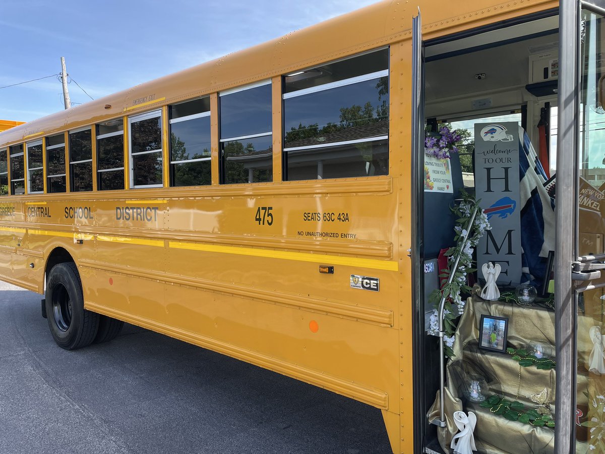 GCSDDRichardson's tweet photo. RIP Mike Vanderburgh. You were a wonderful person and Bus Driver for Greece Central and you will be sorely missed. https://t.co/FOlOQsVAeR