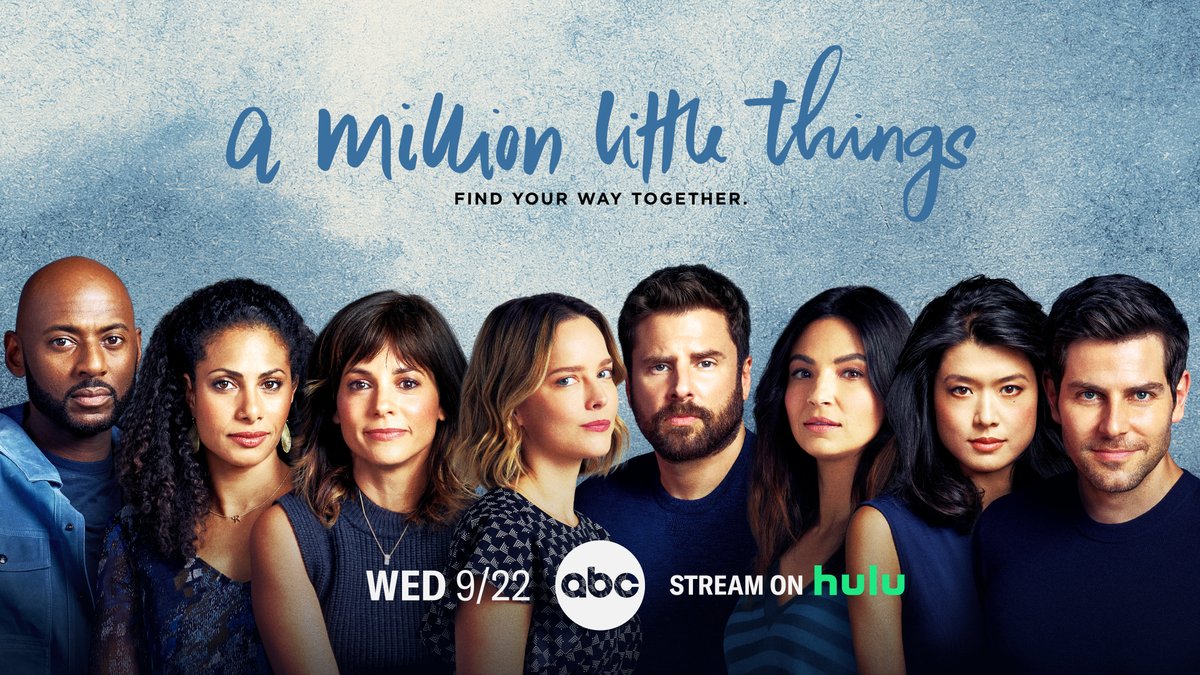 AMillionABC's tweet image. Find your way together. Don't miss the season premiere of #AMillionLittleThings September 22!