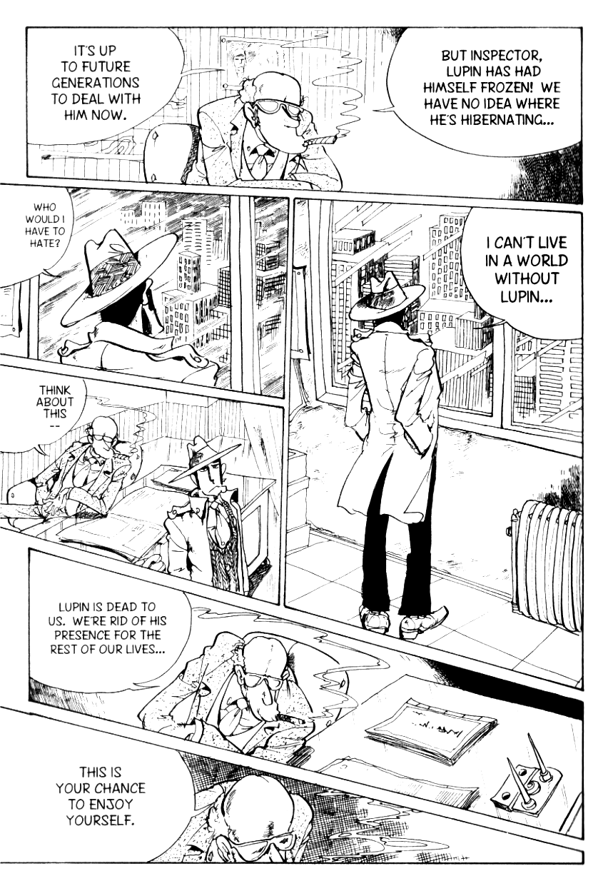 Monkey Punch Art on X: Art from Shin Lupin III (1977-1981) written and  ilustrated by Monkey Punch. “Jigen Daisuke, the best marksman in the world,  has a draw speed of 0.3 seconds.