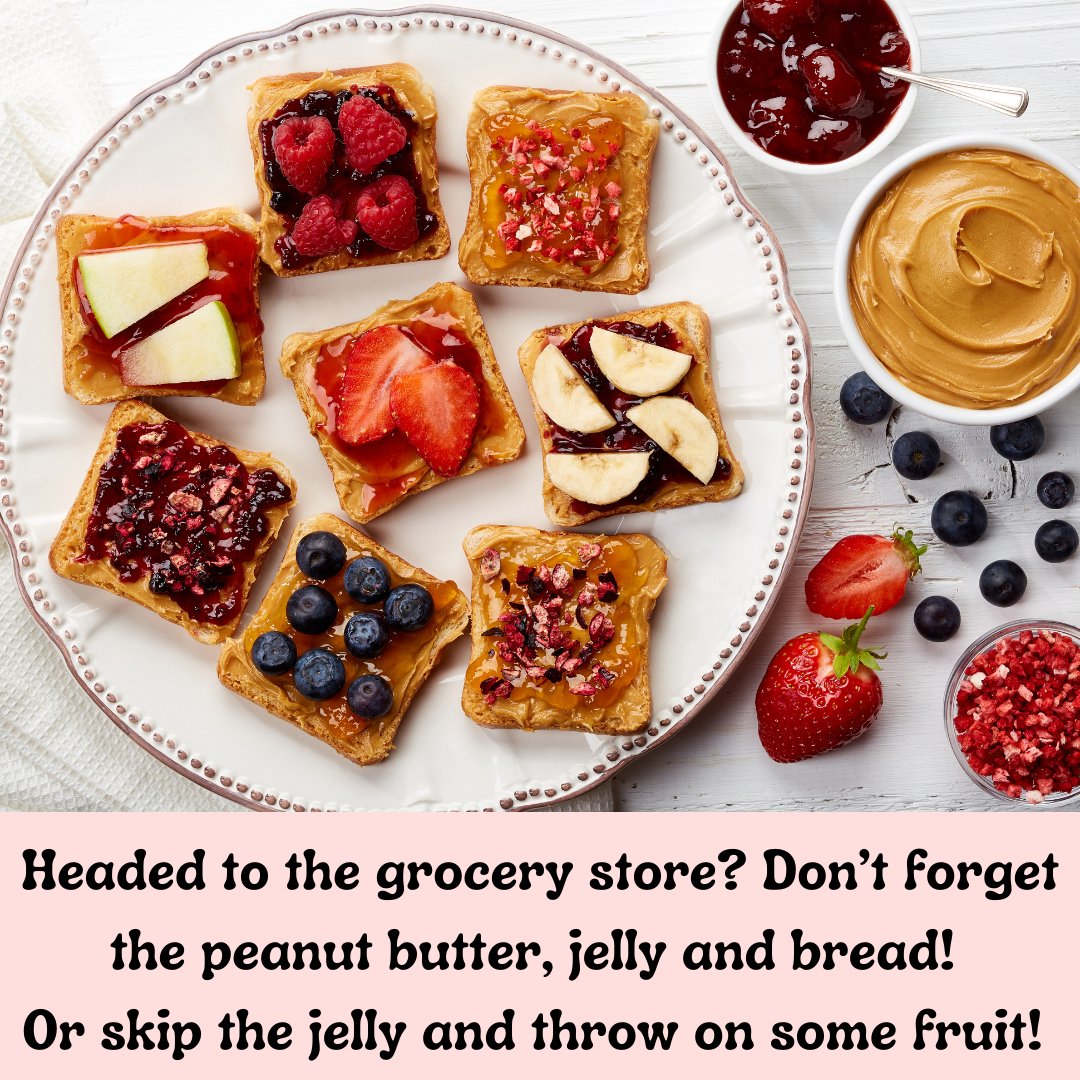 PeanutAlabama's tweet photo. School is back in full swing! Are you running out lunch ideas for the kiddos? #eatmorepeanuts #peanutbutter https://t.co/PvfJlzfWC3