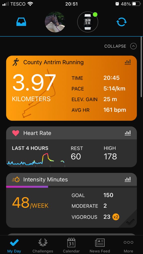 Loudob81's tweet photo. Evening run to finish off a busy day of work and #WeActiveChallenge2021 #AHPsActive https://t.co/nvS7ZEP6vB