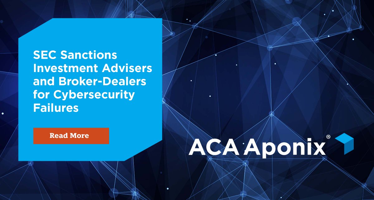 AponixFT's tweet image. The SEC sanctioned 8 firms for failing to establish and implement #cyber policies and procedures. These failures resulted in email account takeovers causing personally identifiable information to be exposed. Learn how to protect your email accounts: bit.ly/3jwEHpN