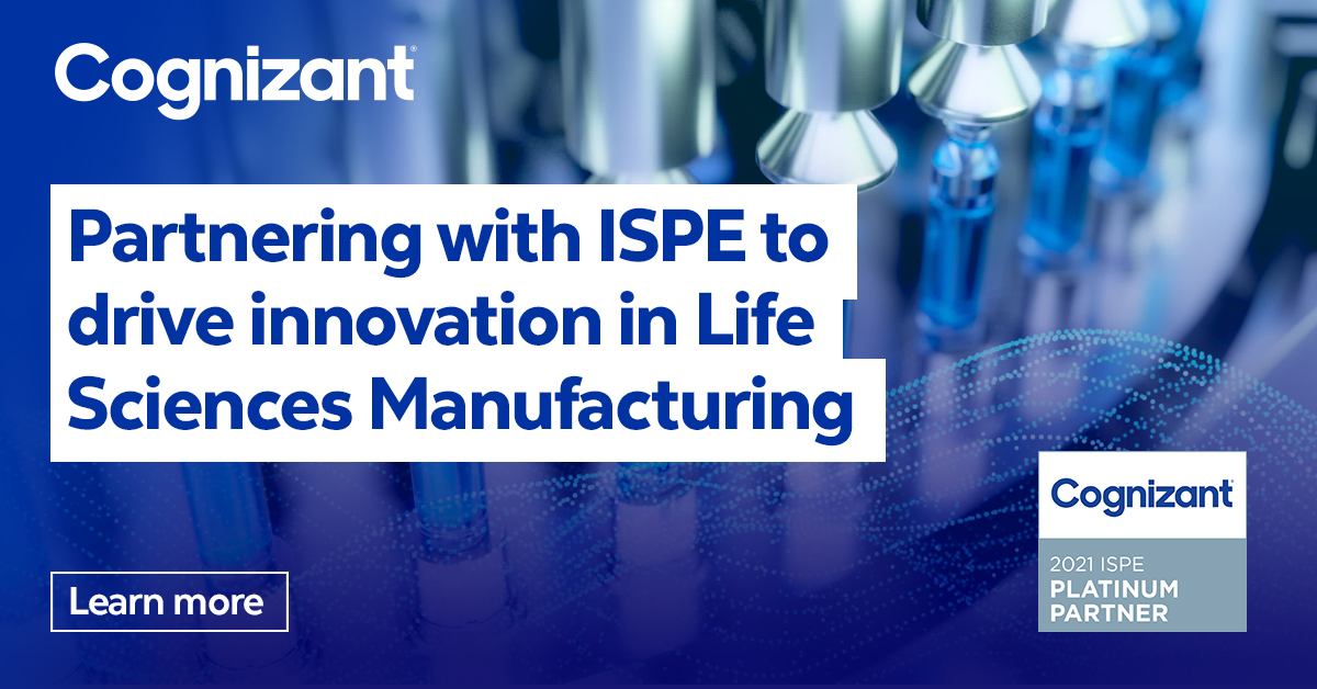 ISPEorg's tweet photo. ISPE is thrilled to welcome @Cognizant as a new Corporate Partner. Cognizant’s support for the pharma industry’s adoption of digitalization makes it a great fit for ISPE. Learn More - https://t.co/Ri0ERDSDEb #pharma #innovation #digitalization @ZT_Global https://t.co/A4tNJx5ufH