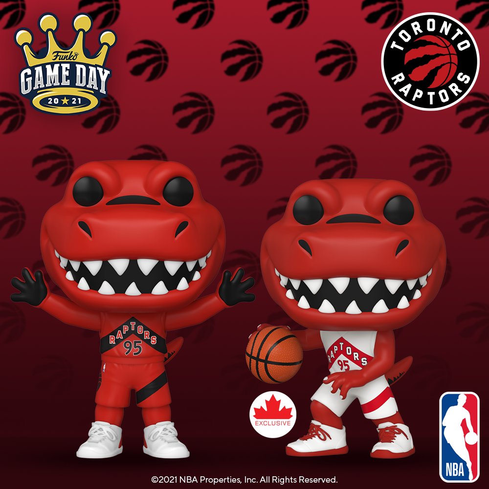 Funko on X: Funko Game Day 2021: Pop! NBA Mascots - The Raptor