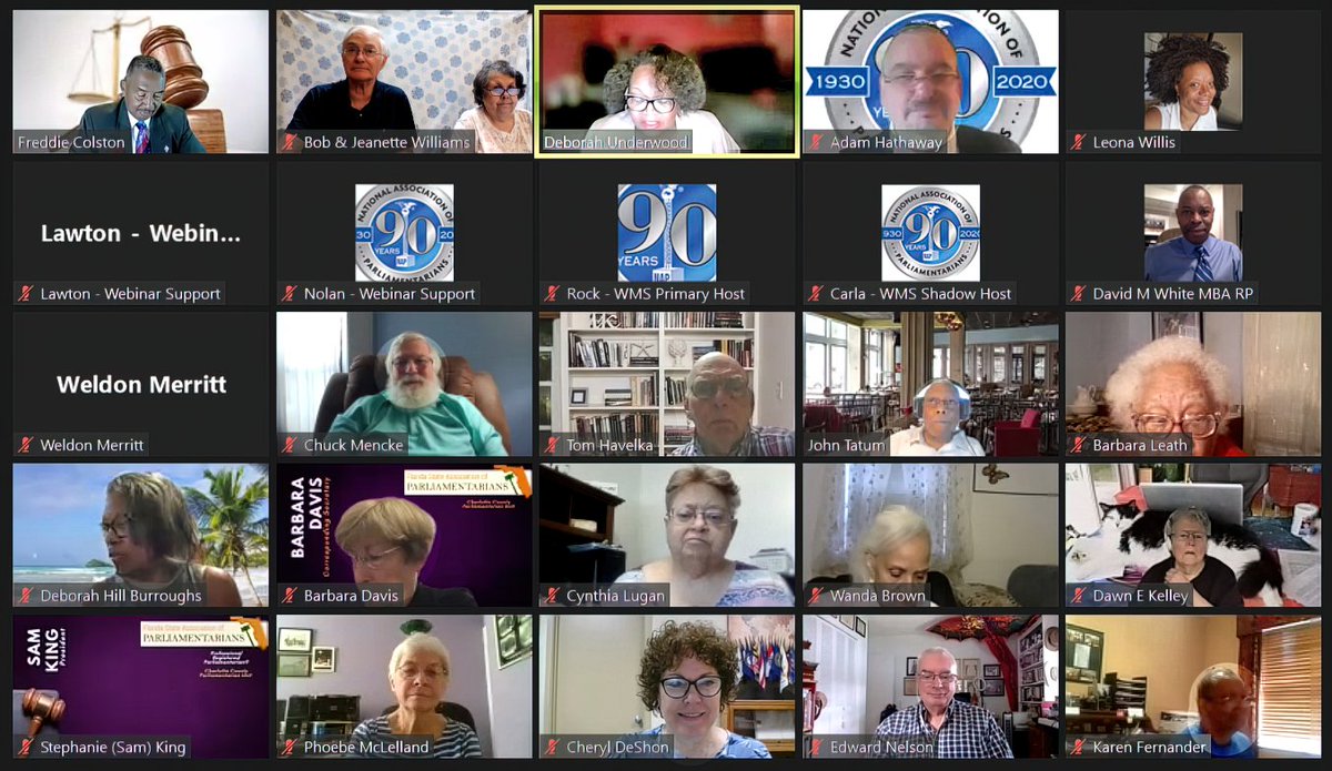 NAPparlypro's tweet photo. The NAP Leadership Conference recently concluded!  This virtual event provided association leaders the opportunity to deepen their leadership skills and connect with other experts across the NAP community!  Here are a few photos from the recent event. https://t.co/R7XHpnqC53