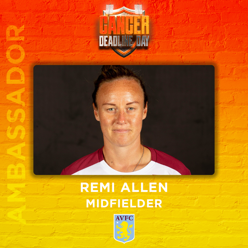 CancerDeadline's tweet photo. It's not just football clubs that make late signings on #TransferDeadlineDay 👀

@OnaBatlle, @RemiAllen10 and @SimoneMagill are #CancerDeadlineDay ambassadors 💪
