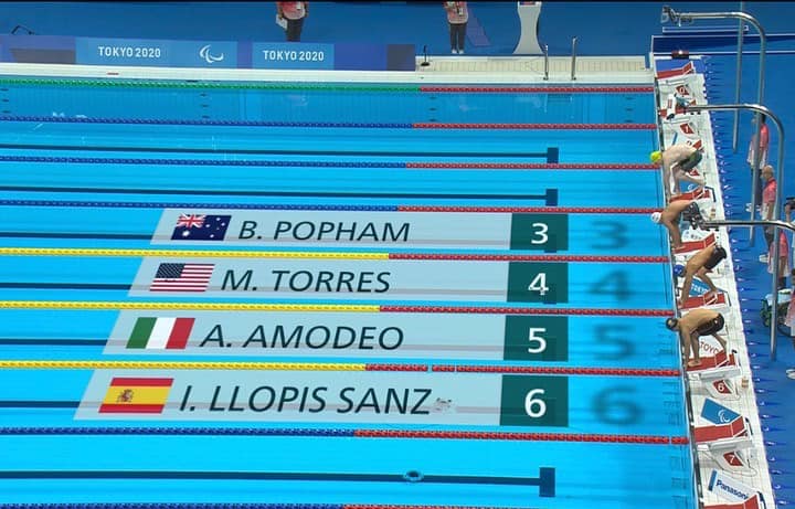 Congratulations to Matthew Torres for winning Bronze Medal in the S8 400m freestyle at the Tokyo Paralympic Games!
