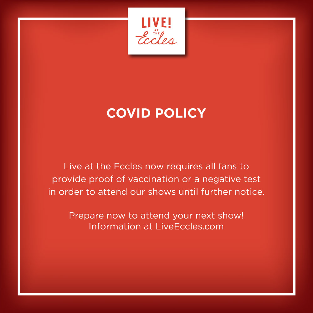 To keep everyone touring across the country without interruption &amp; to protect the health &amp; safety of fans, we will require all fans to provide proof of vaccination or a negative test in order to attend our shows until further notice.
More info at LiveEccles.com