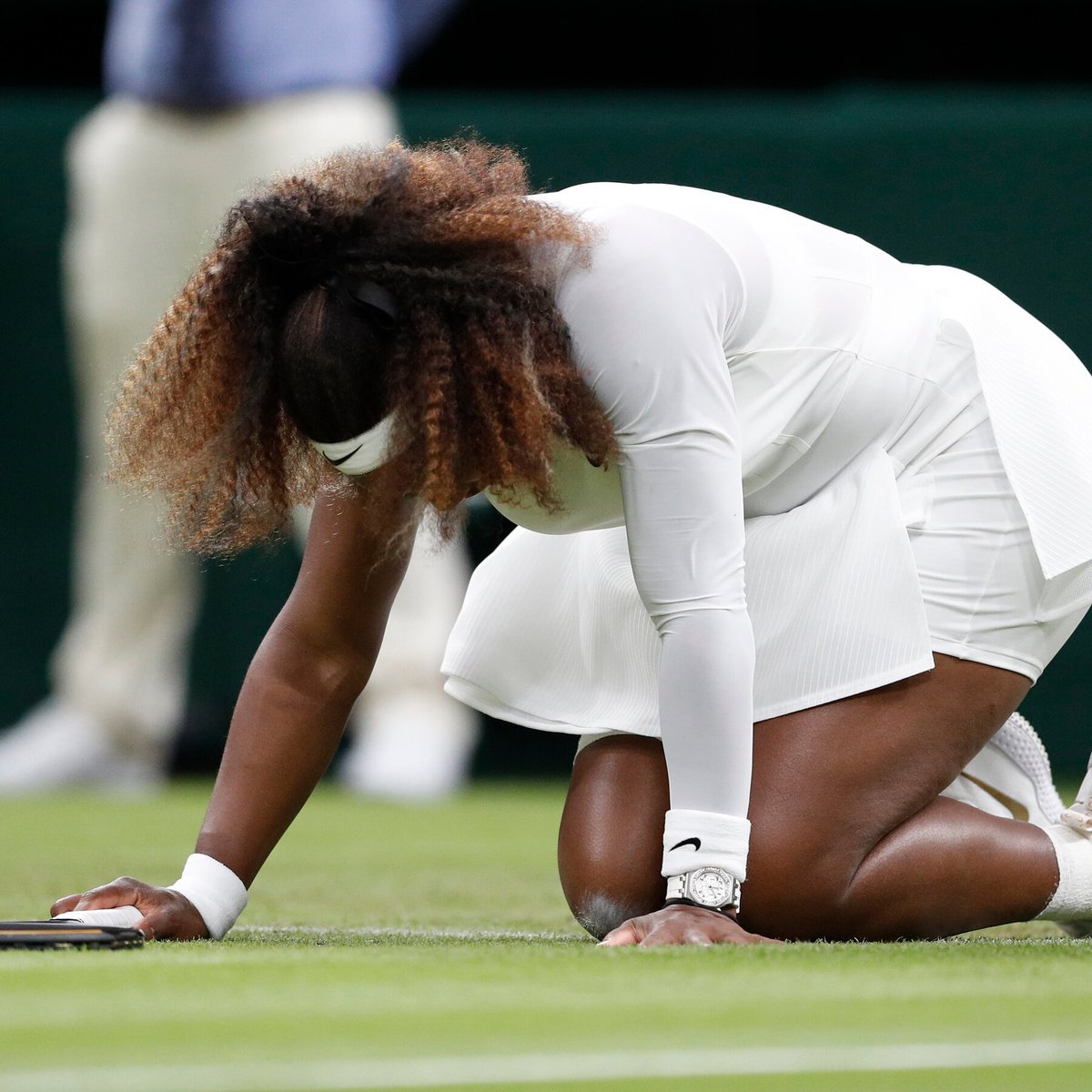 KinectMD's tweet image. #SerenaWilliams has withdrawn from the #USOpen  after suffering a right hamstring injury at Wimbledon in June. With #RogerFederer and #RafaelNadal also out of the US Open, it marks the first time all three won't contest for a title in a Grand Slam tournament since 1997.