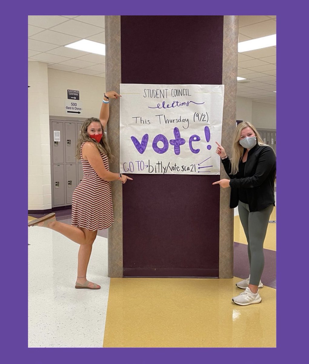 chhs_sca's tweet photo. Student Council elections are THIS Thursday! Remember to vote Pirates! Voting information will be available on our Instagram and provided during advisory on 9/2! https://t.co/x3yanKBpcp