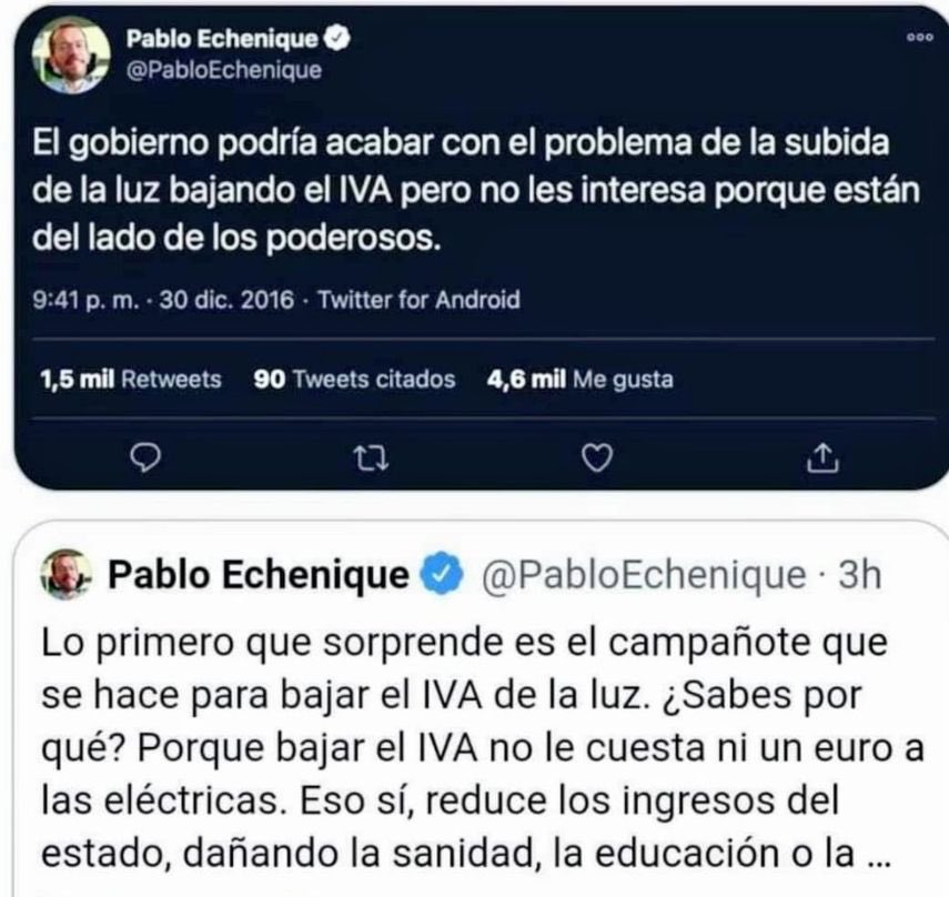 Sarguito77's tweet photo. @PabloIglesias Quizas deberías explicarselo a los tuyos primero https://t.co/4vO5FJRiE4