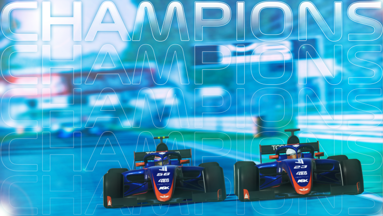 🌟CHAMPIONS🌟

We take home our first ever championship in <a href="/GPVWC/">GPVWC Simracing</a> with 3 rounds to spare! <a href="/Kimeee56/">Darius Andrei</a>, <a href="/JakeDenehan/">Jake Denehan</a>, amazing work all season, take a bow!

<a href="/TeamFerlic/">Team Ferlič</a>, Kings Racing, and AlphaDelta Racing, thank you for the battles throughout the season! Time to finish strong!

#TCS