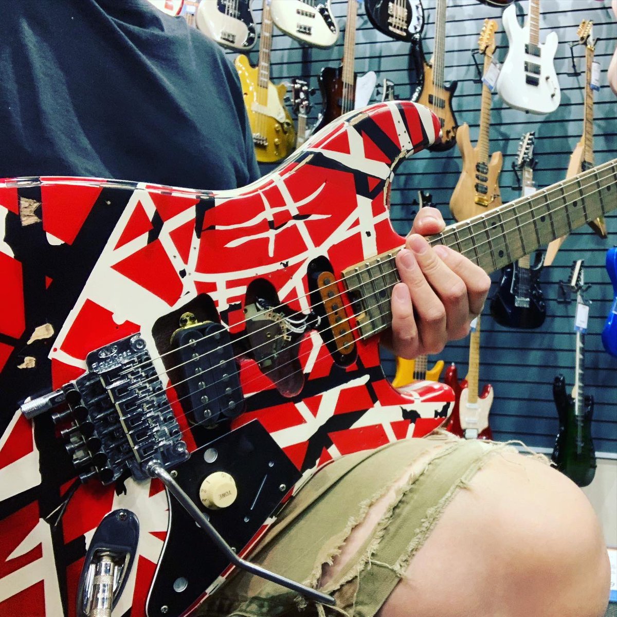 ztomatuk's tweet image. Zeddie Van Halen?!?