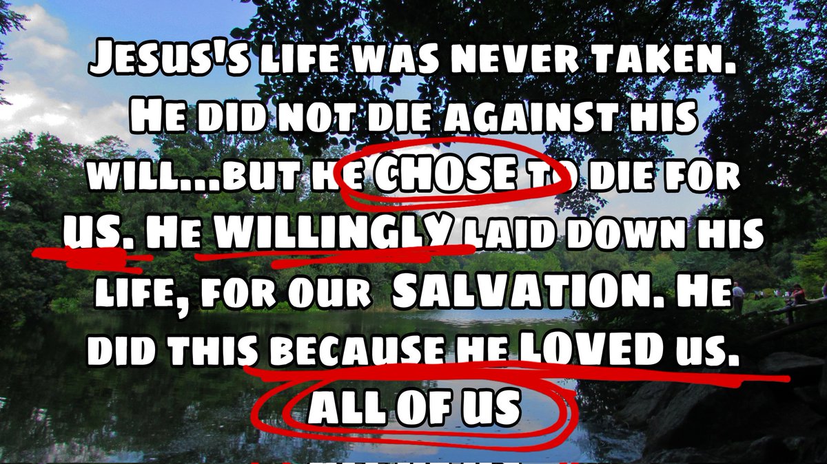 Not one of us was left out of his unfailing love
#Redemption #Jesus #JesusChrist #JesusIsLord #JesusSaves #Love #TrueLove #RealLove #Savior