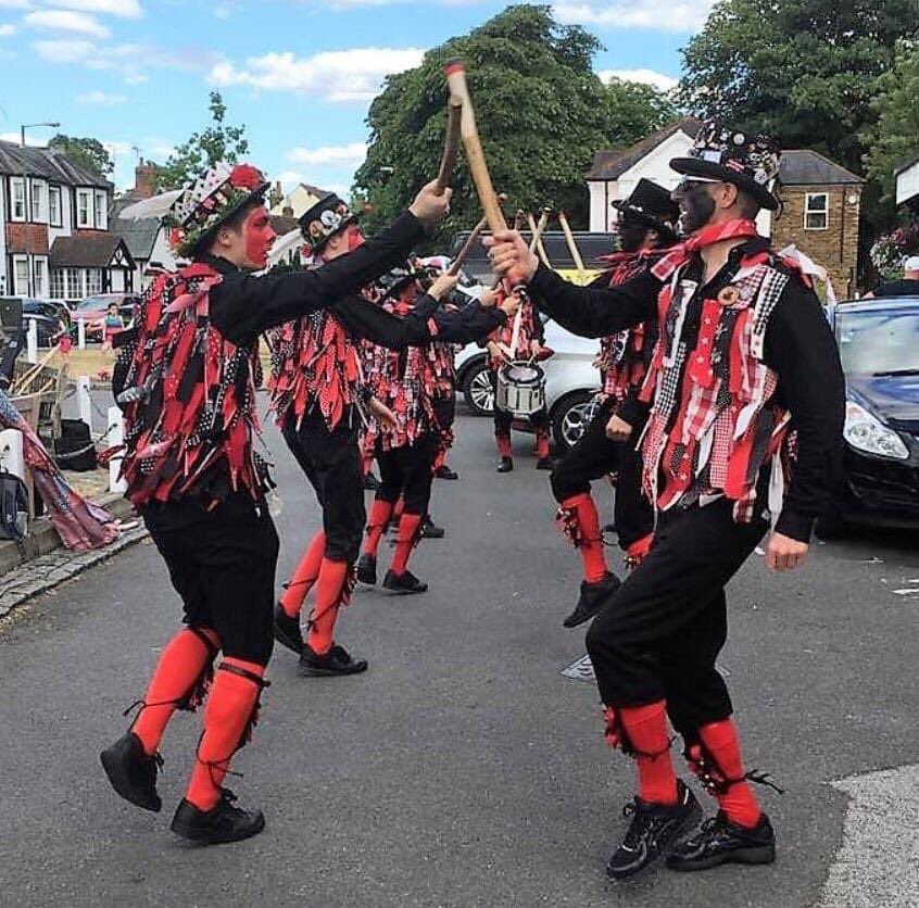 WE’RE BACK!
Sunday 5 September 2021 14:00-16:00, Datchet Green SL3 9EH. OUR FIRST DANCE OUT IN 18 MONTHS!!  
Come along any time to watch, wave, hoot or talk to us and find out more about us!
We can’t wait to entertain you!
#hometurf #villagelife #berkshire