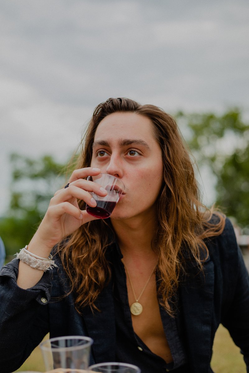 GretaVanFleet's tweet photo. Wine daze. https://t.co/F1DSjbfgWV