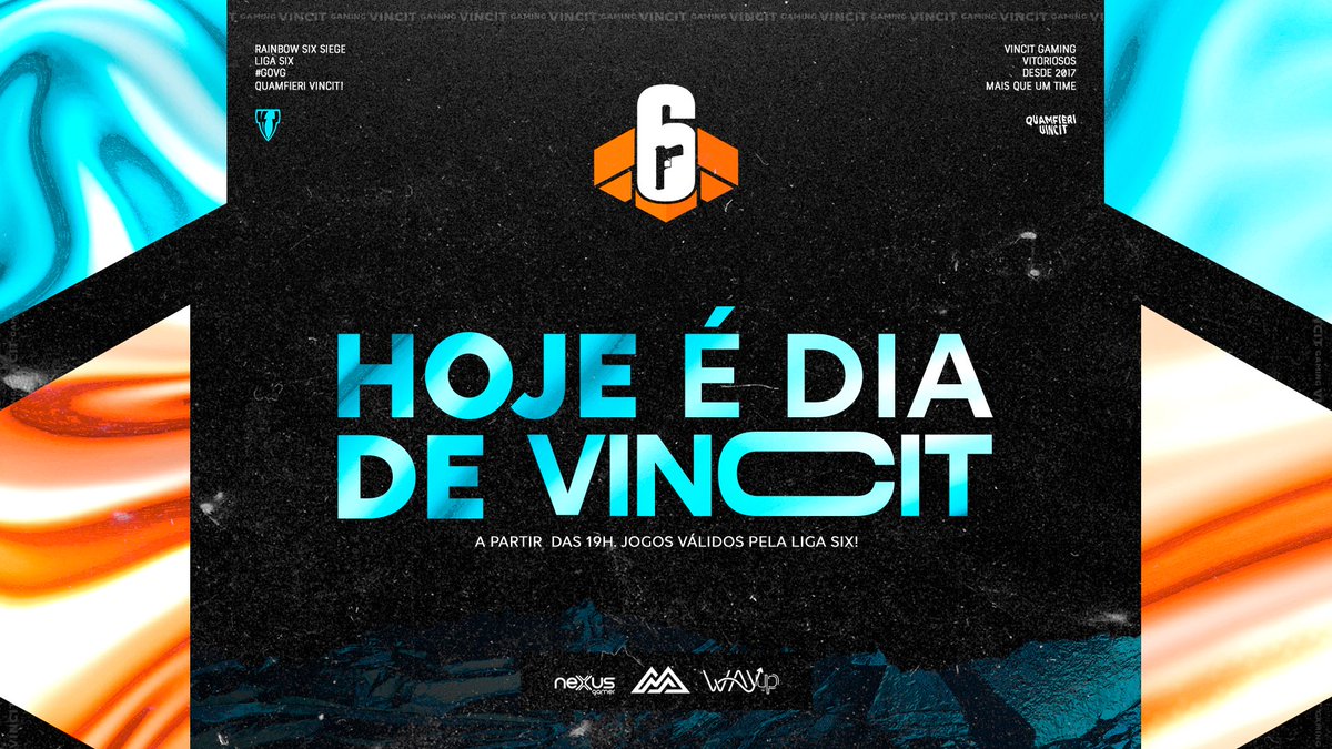 vincitgg's tweet image. @R6esportsBR 

Liga-Six continua e nós vamos pro jogo ⚔️

Às 19:00 (Brasília) começa mais um dia desafios 🔥

VAMOS PRO JOGO!

@buzukaR6S 
@BmHfps 
@nillfps 
@AdaMtCoacH 
@pzddr6 
@guiLinkin 
@zFuzioNN 

#goVG