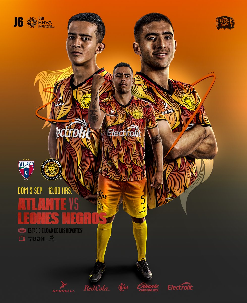 Mentalidad, trabajo y esfuerzo al máximo. 

¡DALE, MANADA! 💪

🗓️ Domingo
🆚 Atlante 
⏰ 12:00 h 
🏟️ Ciudad de Los Deportes
📺 TUDN 📺 Multimedios 

#ElFútbolEsDeLaGente 🤝🇧🇪