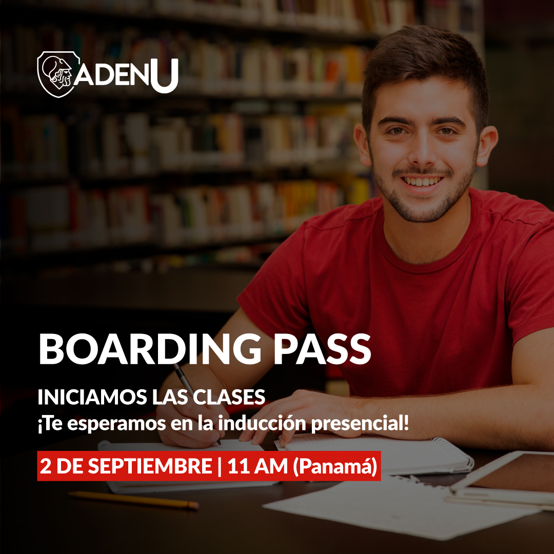 ¿Estás listo para el inicio de clases?🔥

Queremos que no te quedes con ninguna duda antes de comenzar a cursar, por eso te invitamos a participar de nuestro Boarding Pass😊

Acompañanos el próximo 1 y 2 de septiembre para la inducción online y presencial

¡Bienvenidos a todos!✨