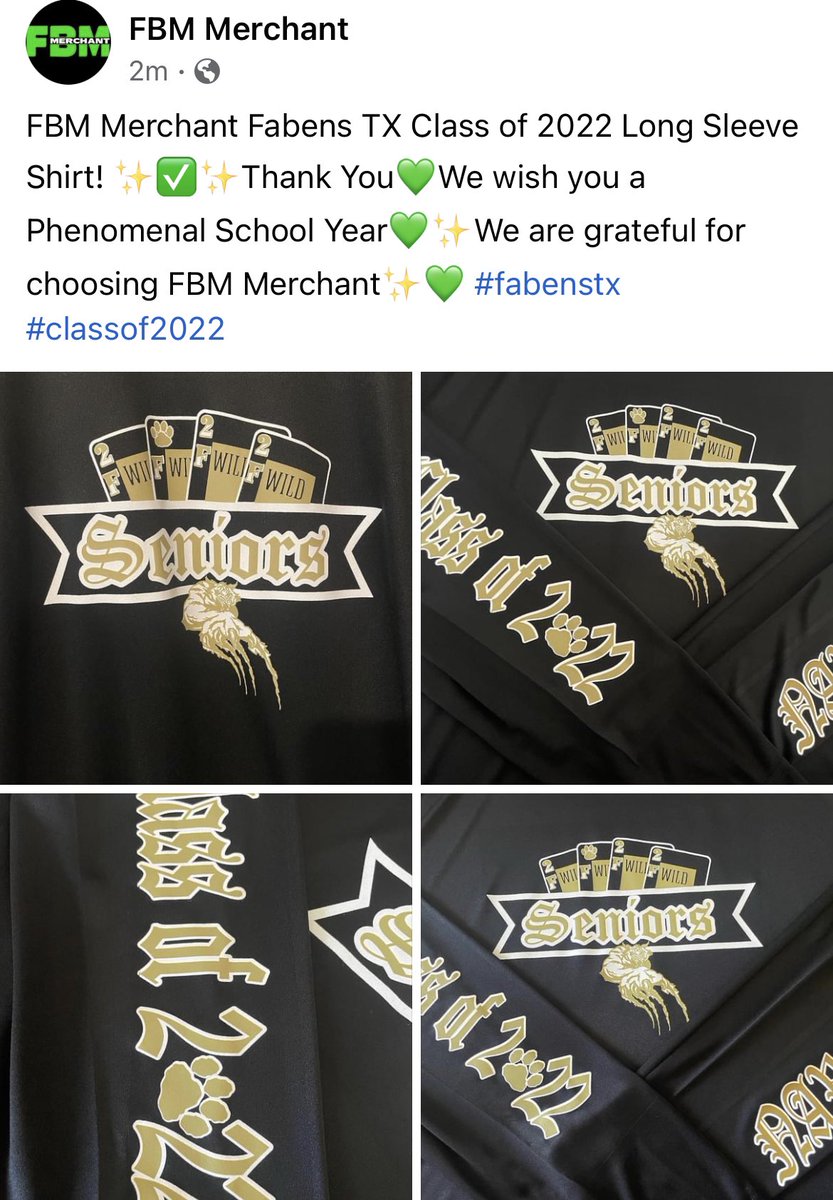 FbmMerchant's tweet photo. @fabensnewspaper @FISD_Wildcats @FabensHS @Fabens ✨💚Thank You✨💚 https://t.co/LeMe2bUNjQ