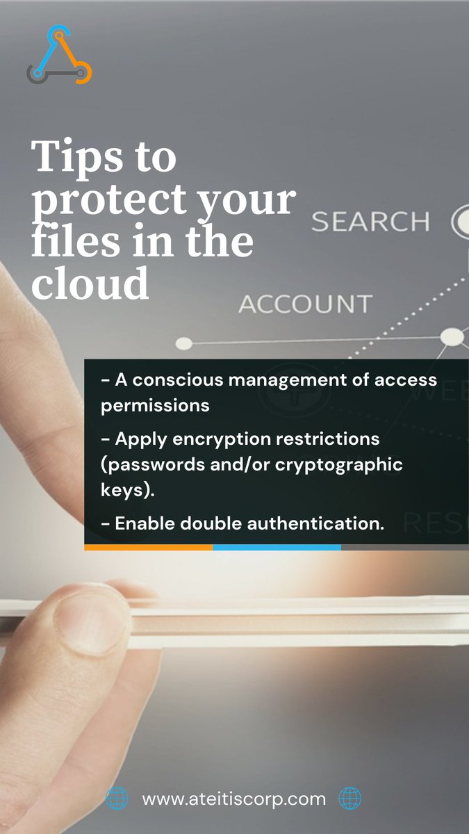 ateitis_corp's tweet photo. Nowadays many companies use the #cloud to store their information. Is the cloud a safe method? We leave you some tips. 💡

Do you use the cloud? Do you take any measures? 

𝐀𝐓𝐄𝐈𝐓𝐈𝐒 Team 💻 

#ateitis #informationsecutiry #cybersec #cybersecurity #infosec #cloudsecurity https://t.co/RAN3E6O6Fd
