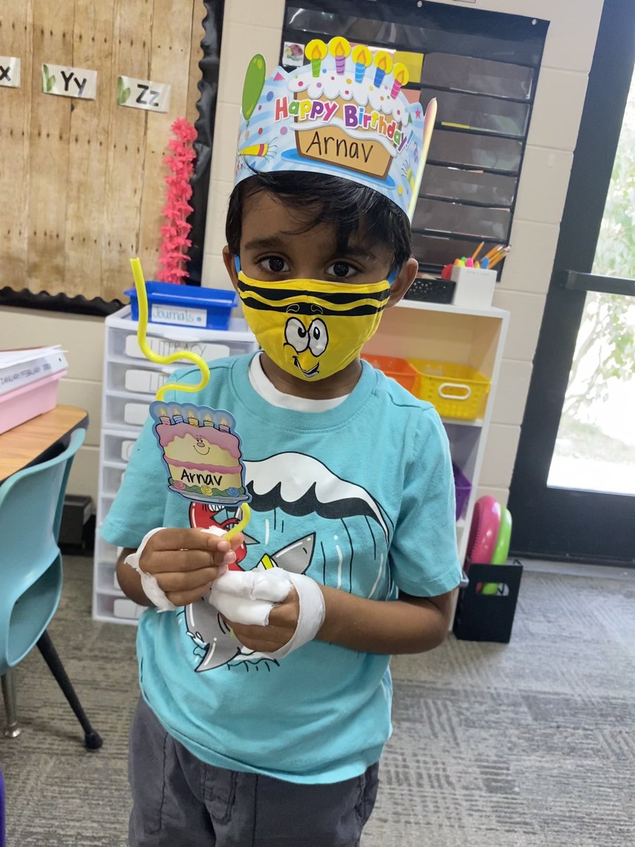d61toland's tweet photo. Happy summer birthday, Arnav🎈 #d61learns https://t.co/QMfrhQikVF