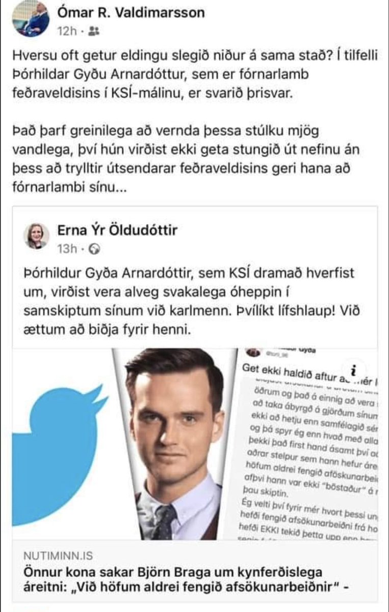 Þessi tvö, þessi tvö eru skítur undir skóm samfélagsins, skíturinn sem mjatlar inn í sólanna á uppáhalds strígaskónum þínum og þér finnst þú heyra í hverju skrefi, skíturinn sem þú steigst í klambratúni og sama hvað þú skrúbbar þá losnarðu aldrei undan lyktinni. Fokk þau bæði