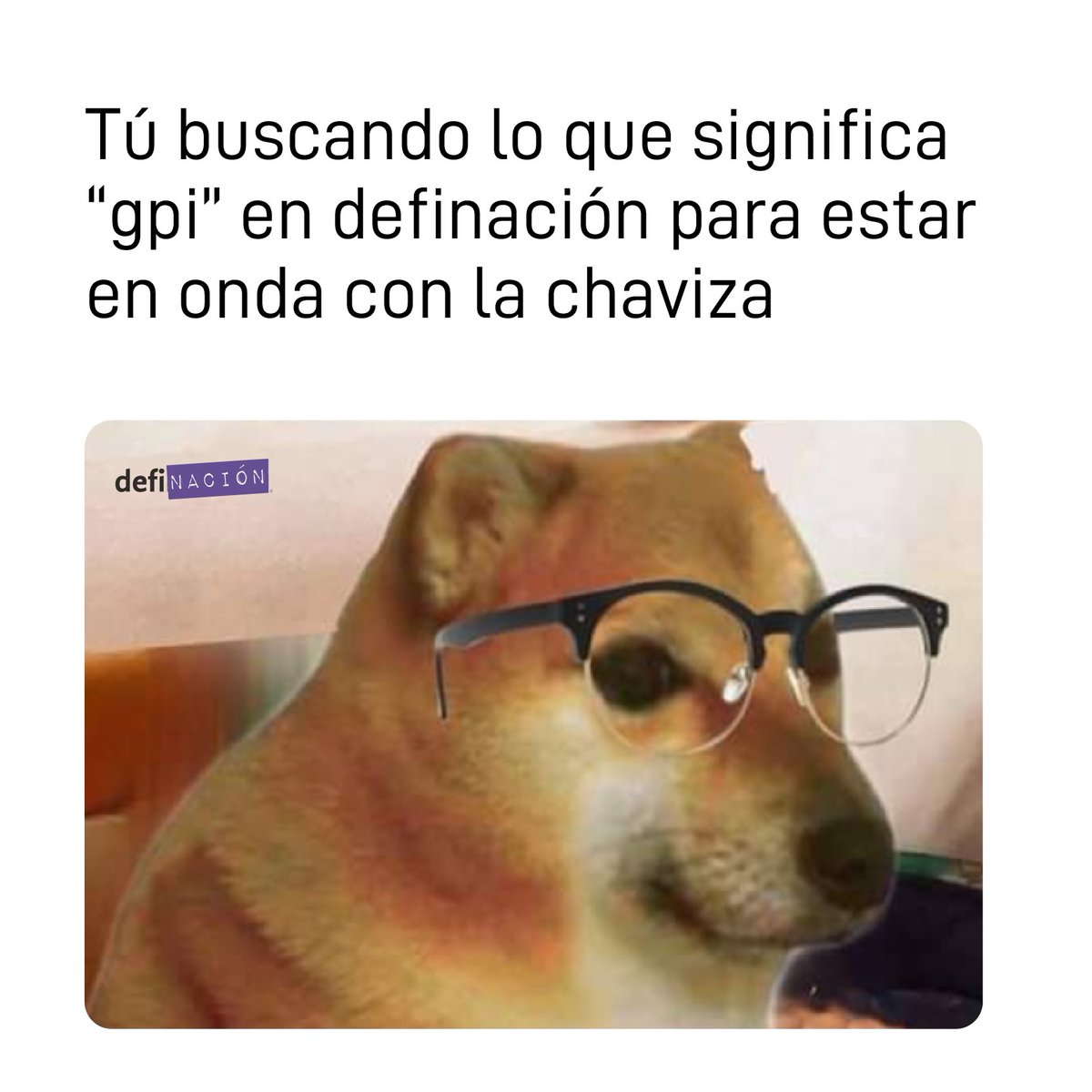 Hay algo peor que comentar #GPI en una foto?
definacion.com/?significado=G…