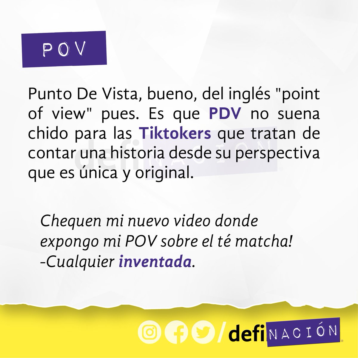definacion's tweet photo. Digo, es mi humilde #POV
https://t.co/aLS3EjHi7W https://t.co/2yOdWkkKlu