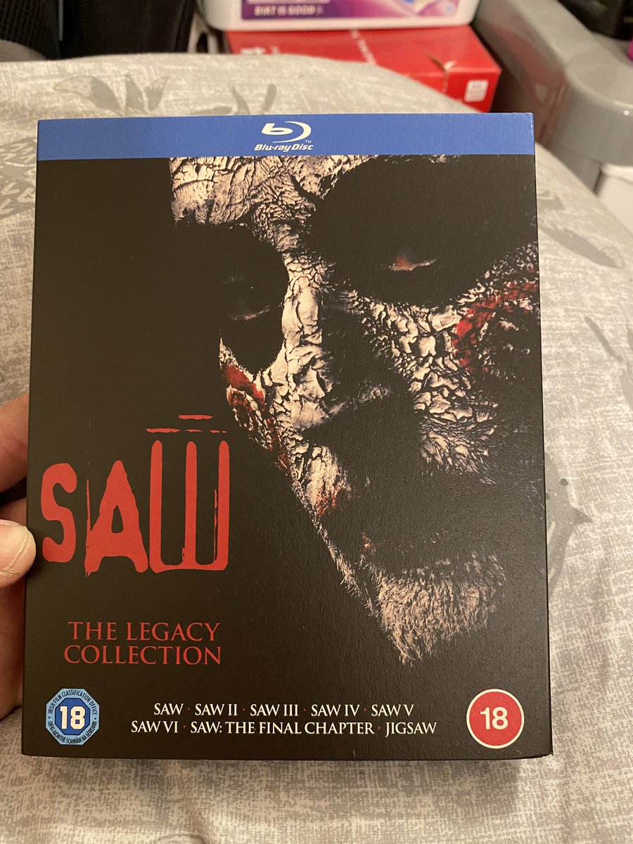 TravellinTrukka's tweet image. Welp! That’s my weekend sorted! Buckets of popcorn from @Tesco it is #SlasherMovie #HorrorWeekend #SawCollection #Jigsaw #ScaryMovie