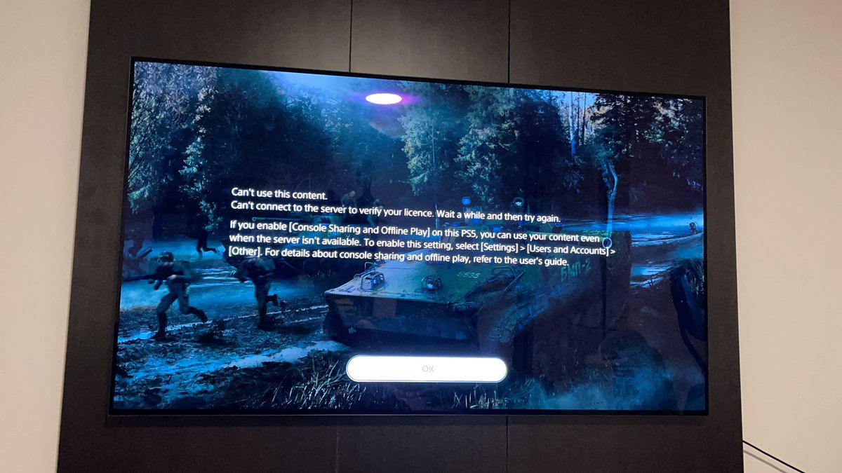 pixelpusha123's tweet photo. @AskPlayStation  server issues ?!? When will I be able to use my paid for games on my paid for console ?!? I regret going digital only - cannot feel comfortable unable to play games I paid for if your server cannot handle the license check and let me play MY game on MY console https://t.co/oEi64JPxVg
