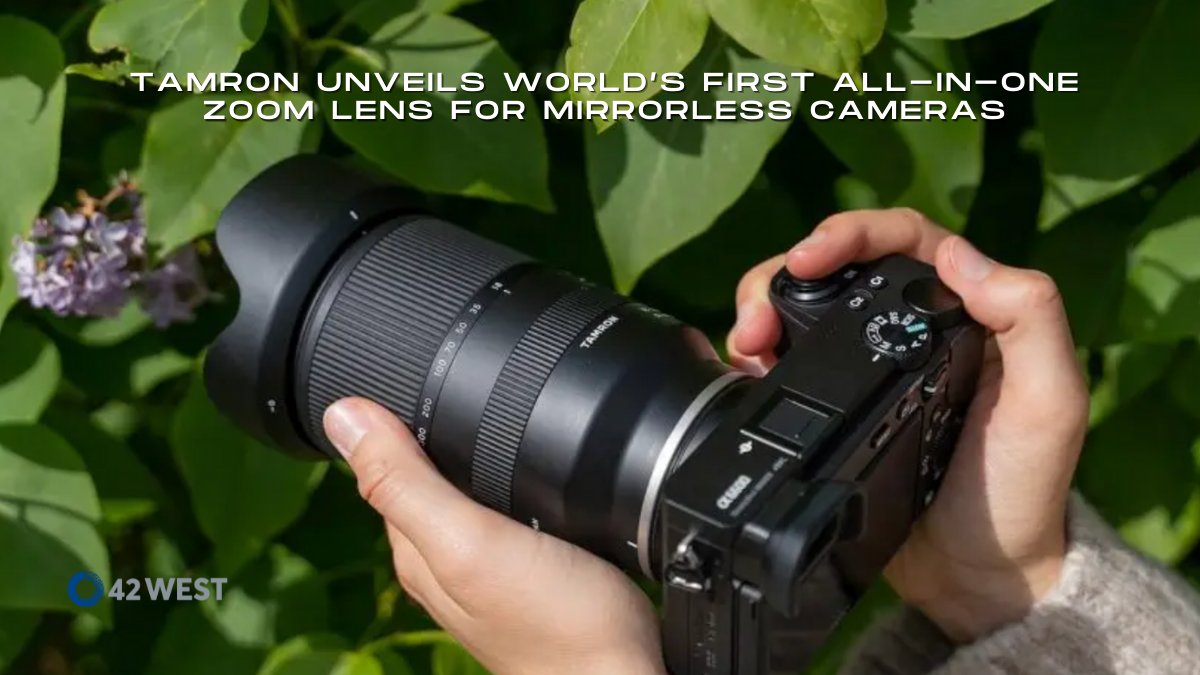 adorama's tweet photo. #Tamron is shaking up the world of zoom lenses with the introduction of the new 18-300mm f/3.5 – 6.3 lens. It’s the first 16.6x all-in-one zoom lens for APS-C mirrorless cameras.
Read Article: https://t.co/ERQQb7jhkn
#42WestBlog @TamronUSA https://t.co/7OLSeN1j6n