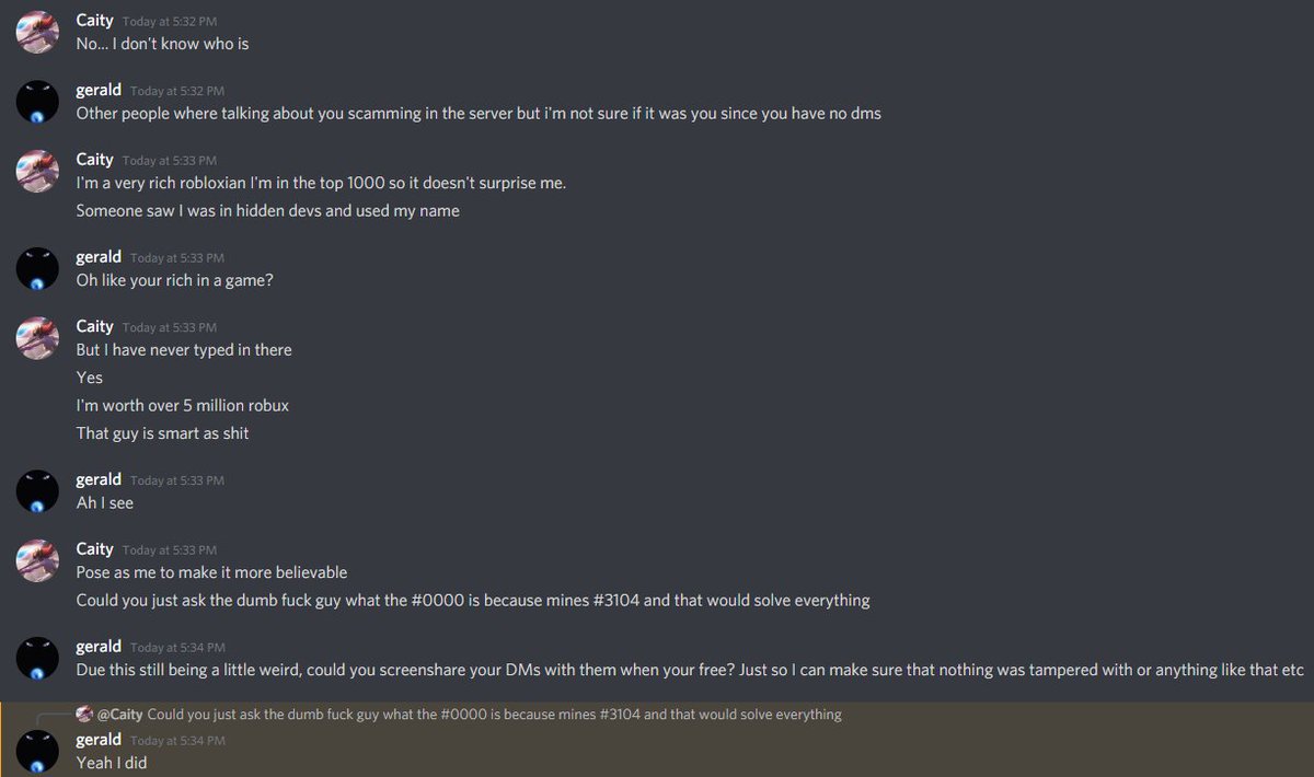 BuzzBlox's tweet photo. PLEASE HELP FRIENDS, PEOPLE, :( @HiddenDevs this you guys trying to pull this shit off and ask for my 2factor authentication??? ive spent tons of robux in your group, super disappointed, and now im threatened by this man to be banned from all games ON RBLX unless i give him it. https://t.co/stVeayRNLR