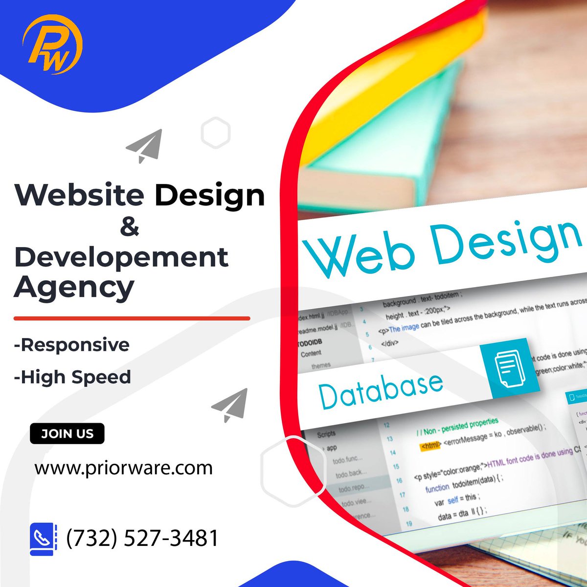 PriorwareS's tweet photo. Priorware Solutions Website Design &amp; Development agency delivers niche-based audiences for all businesses.
Visit: https://t.co/OqMDV69Lhi - Call Now: +1 732-527-3481
#websitedesign #webdesign #digitalmarketing #website #ecommerce #development #priorwaresolutions https://t.co/vcMps1PCb4