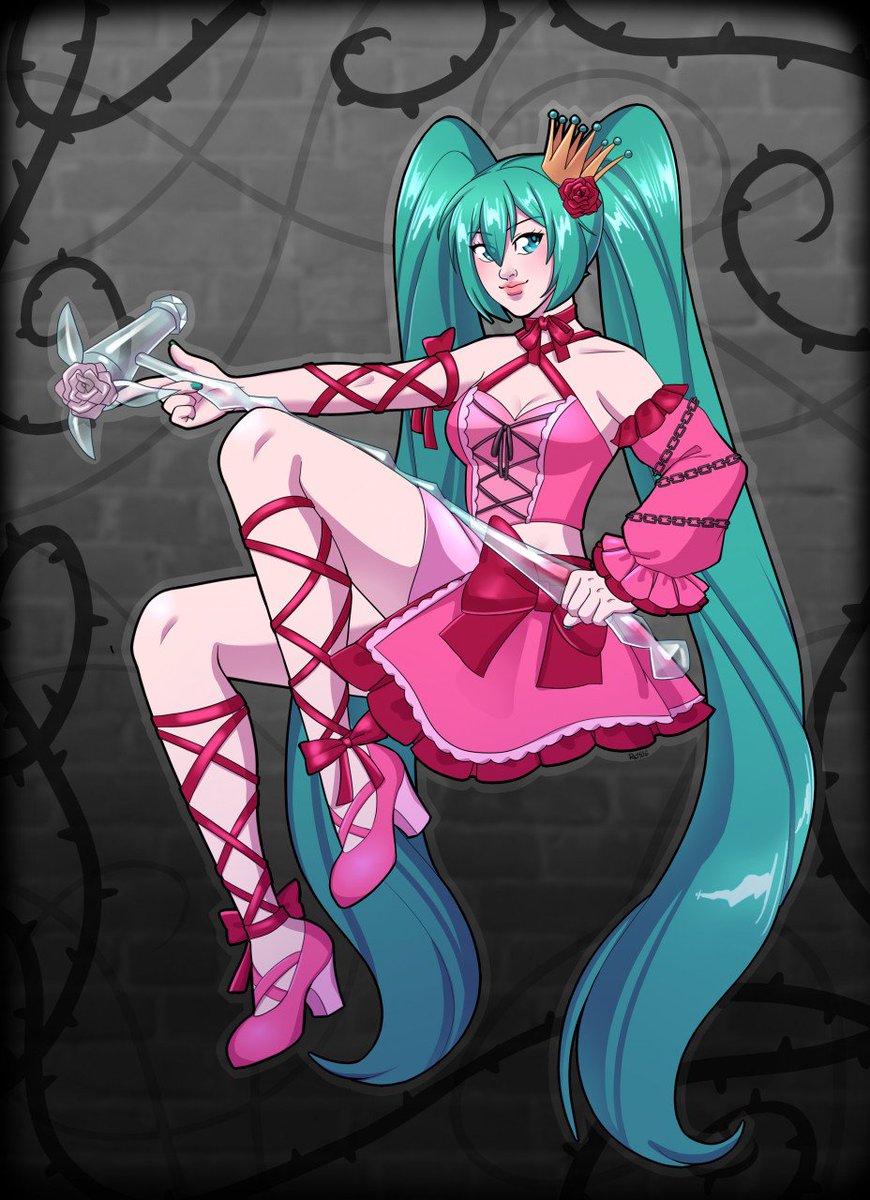 Once again happy birthday to our queen Miku~
#初音ミク生誕祭2021
#Miku