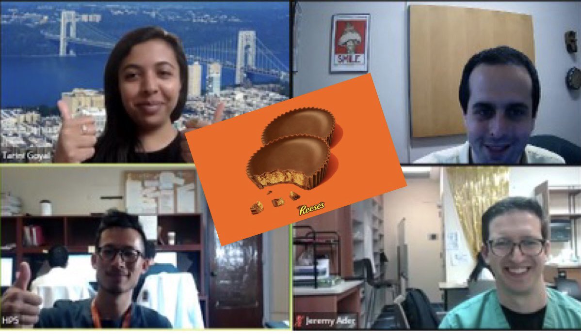 Shout-out to our inaugural REESE’S team! 
REESE’S (REthinking our Environment and Systems to Enhance Safety) is a new M&amp;M format where we use a single case to explore key quality improvement and patient safety