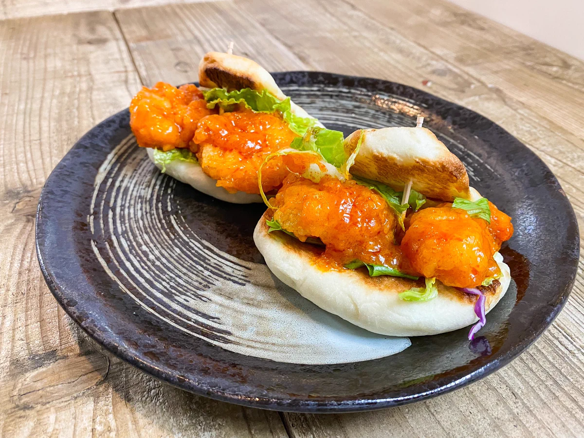 ダイエットにもおすすめ！セブンイレブンのナンとエビチリで作ったサンドが美味しすぎる！