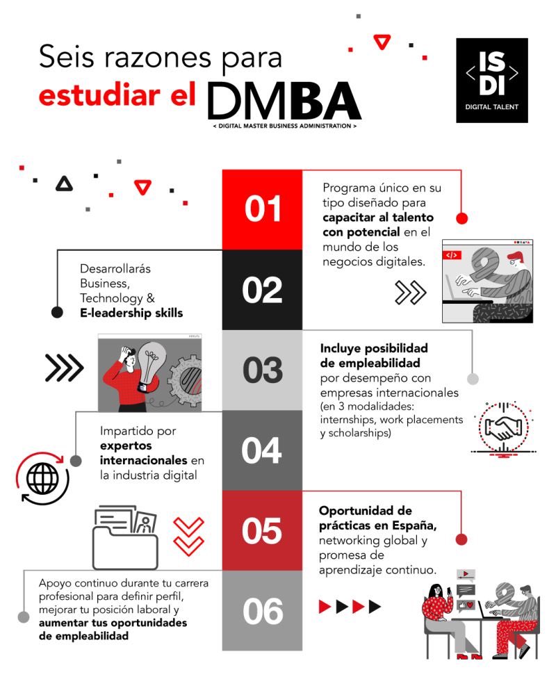 NicoMaslo's tweet image. Si te interesa cursar una de los mejores maestrías estas son las seis razones para vivir la experiencia del #DMBA. Hasta te puedo conseguir una beca parcial si vas recomendado por mi. Envíame DM y porfa RT así más gente se entera! Gracias!