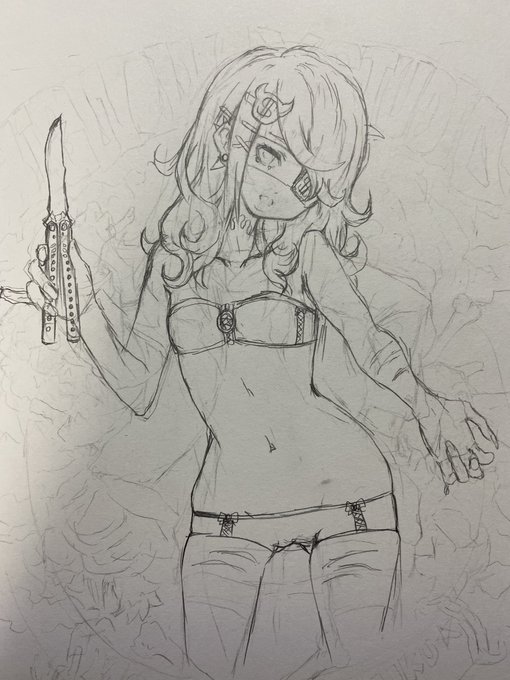 描き直し後が凄まじい(笑) 