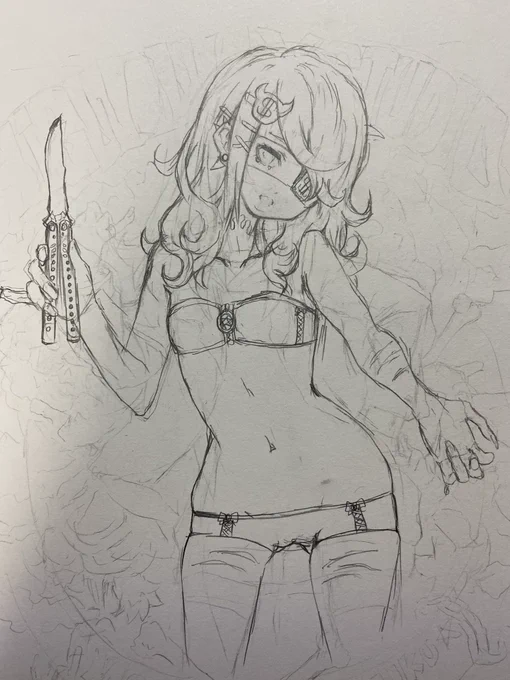 描き直し後が凄まじい(笑) 