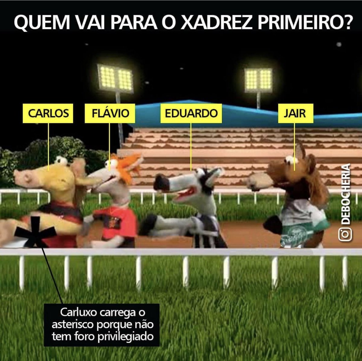 philliphonorato's tweet image. Hahahahaha!
Façam suas apostas.
O Carluxo está liderando