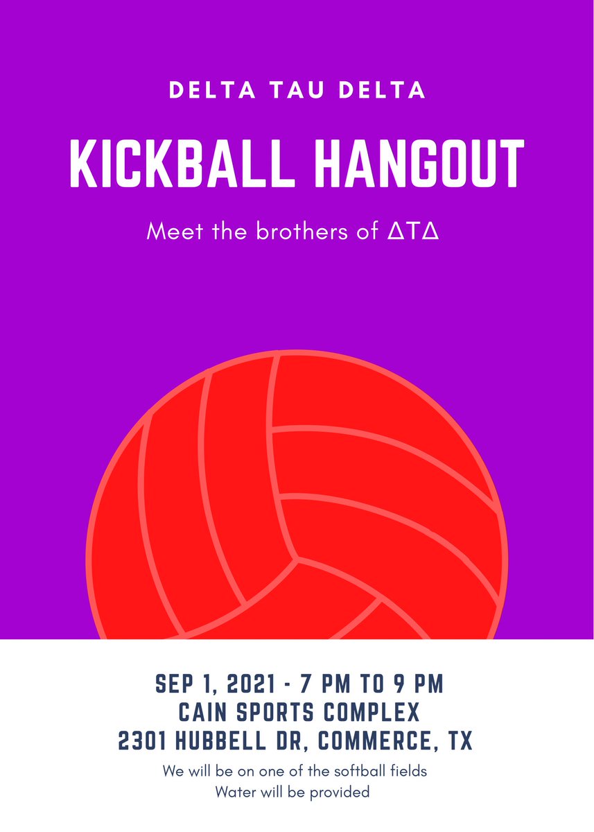 Come have fun with the Delts!
Sign up for Fall Recruitment with the link in our bio! #rushdelt