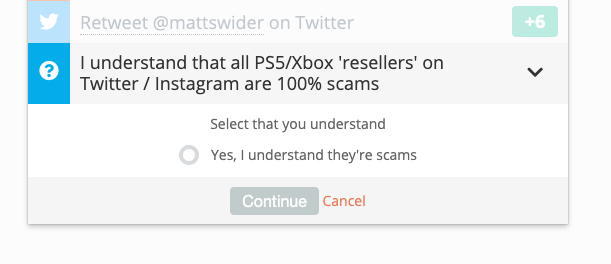 mattswider's tweet photo. 🌙🎁UPDATE: PS5 / Xbox restock giveaway ends @ 900k followers! 2nd giveaway @ 1M!

⚠️I added +2 entry method if u✅ "I understand ALL PS5/Xbox 'resellers' on Twitter/IG r 100% scams"

➡️To enter✅off the boxes @ https://t.co/p3b8CeFTtr

✅PS5
✅Xbox X
✅Zelda JoyCon
✅Controller https://t.co/asbyDYhy1g